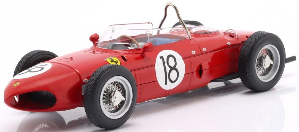 IXO Werk83 1:18th Scale Ferrari 156 Sharknose #18 Richie Ginther French GP F1 1961