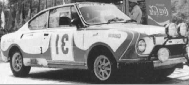 IXO 1:24 Scale Skoda 130 RS #31 Rallye WM Rallye Acropolis 1979 V.Blahna/J.Motal