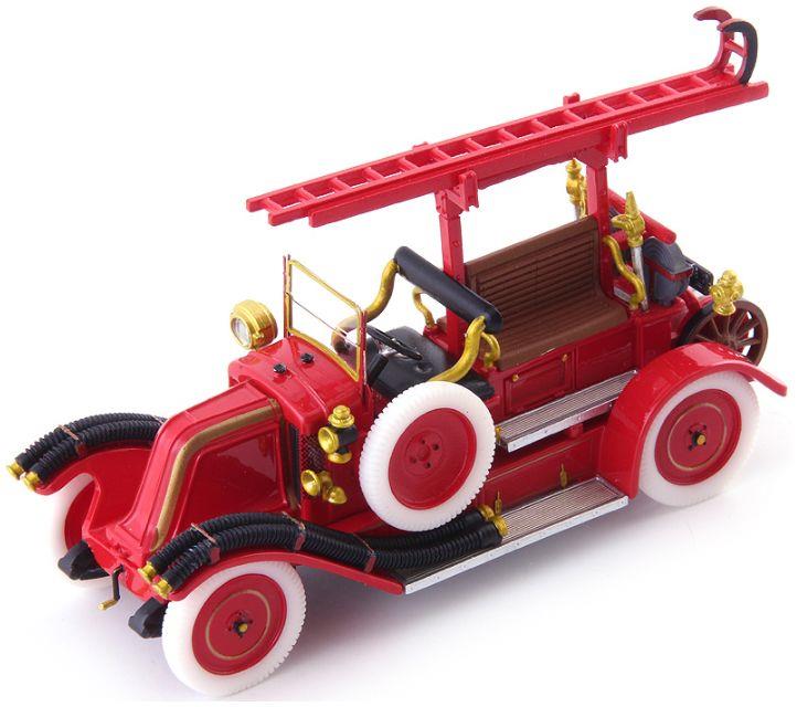 Autocult 1:43 Scale Renault Type LO Camion Pompier Red