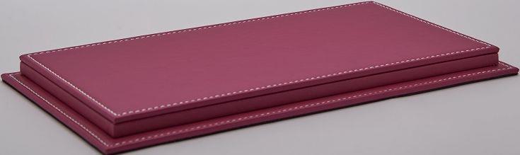 Atlantic 1:43 Scale Mulhouse 1:43 Display Case w/Pink Leather Base