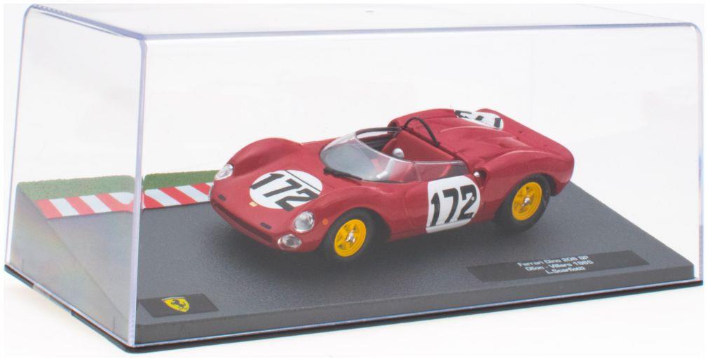Atlas Editions 1:43 Scale Ferrari Dino 206 SP - Ollon-Villars 1965 Cased - Ferrari Racing Collection