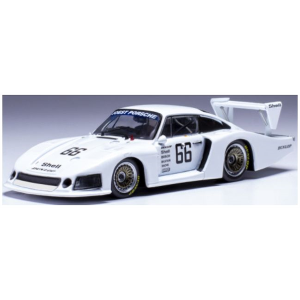 IXO 1:43 Scale Porsche 935/78-81 Bergischer Lowe Zolder Moby Dick/J.Mass 1981
