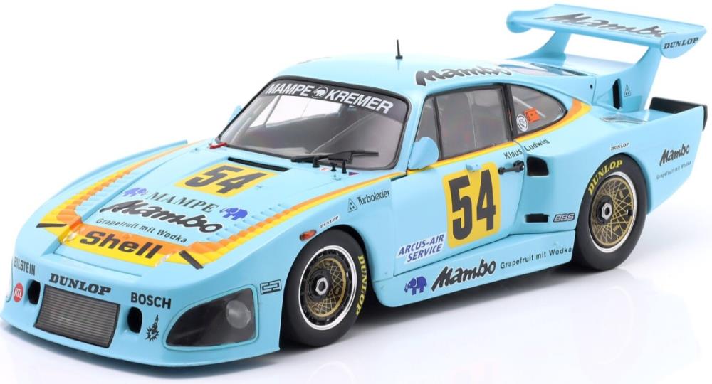 IXO Werk83 1:18th Scale Porsche 935 K3 Mambo #54 DRM Champion 1979 Klaus Ludwig