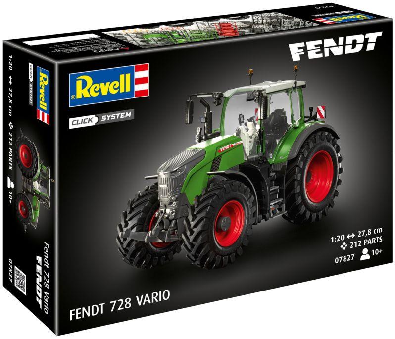 Revell  1:24th Scale Fendt 728 Vario Tractor (easy-click)