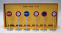 Atlas Editions   6pc Set - Road Signs (40) Atlas reproduced 'Dinky'