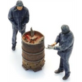 Artitec 1:87 Scale Trackworkers w/Burning Barrel