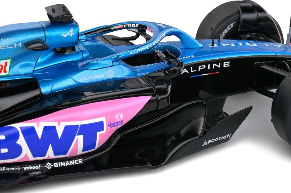 Solido 1:18 Scale Alpine A523 Presentation Version Blue 2023