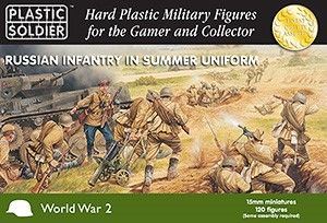 Plastic Soldier Company 15MM  Russian Infantry in Summer Dress