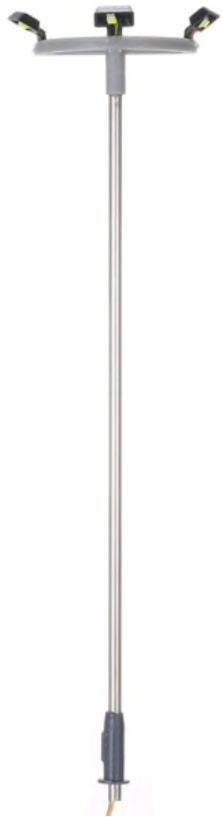 GM Model Supplies 1:76 Scale Model Modern Plaza Floodlight 3 Head (Singles)