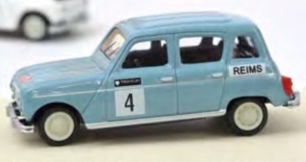 Norev 1:54 Scale Renault 4 2011 Historic Racing #4