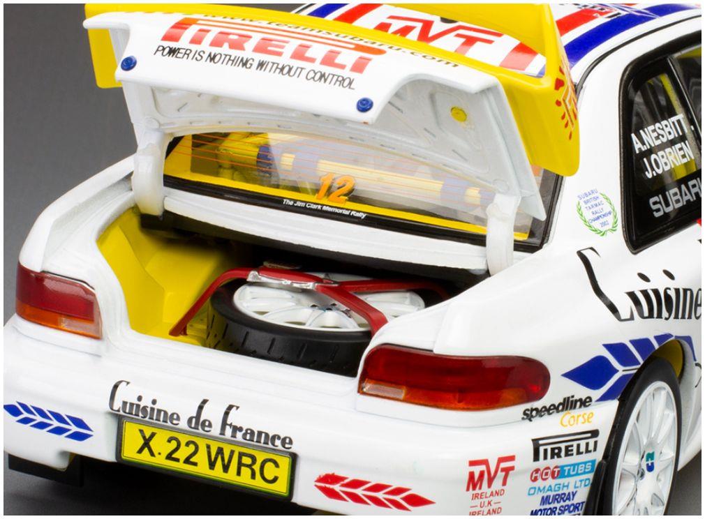 Sunstar 1:18 Scale Subaru Impreza S6 WRC '00 #12 Nesbitt O'Brien 1st Jim Clark Memorial Rally 2002