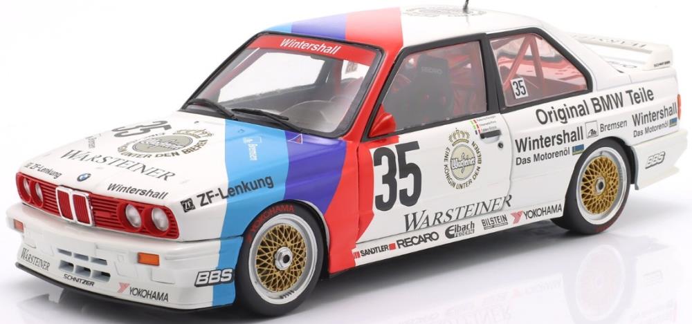 IXO 1:18th Scale BMW M3 (E30) #35 Winner 24h Nurburgring 89 Pirro/Ravaglia/Giroix w/Collectors Box