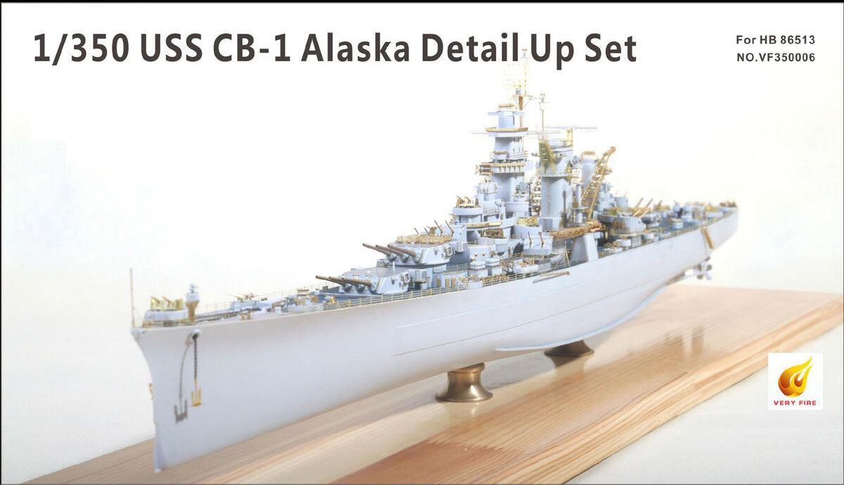 Very Fire 1/35 Scale USS CB-1 Alaska detail up for Hobbyboss 86513 VF350006