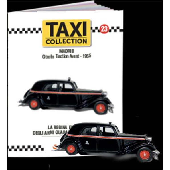 Atlas Editions 1:43 Scale Citroen Traction Avant - Madrid 1955 Taxi of the world - Centauria