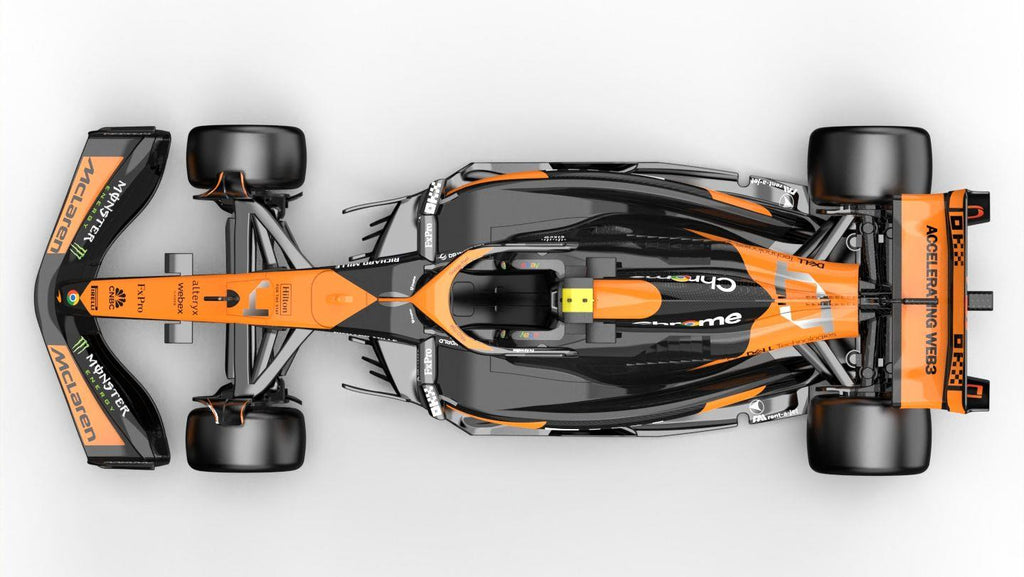 CMJ  1:18th Scale McLaren F1 Team MCL38 Orange 2024 #4