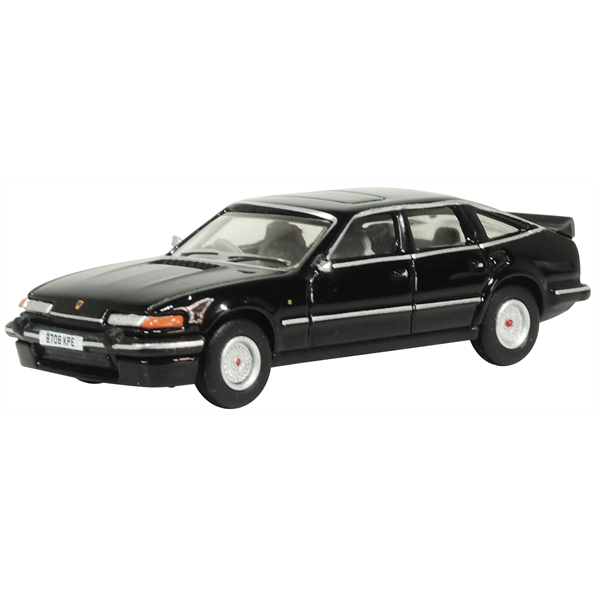 Oxford Diecast 1:76 Scale Black Rover SD1 3500 Vitesse