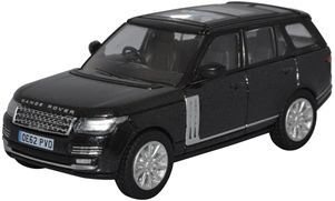Oxford Diecast 1:76 Scale Range Rover Vogue Santorini Black (Prince William)