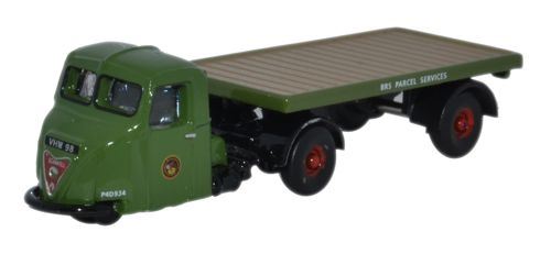 Oxford Diecast 1:148 Scale Scammell Scarab Flatbed - BRS Parcels