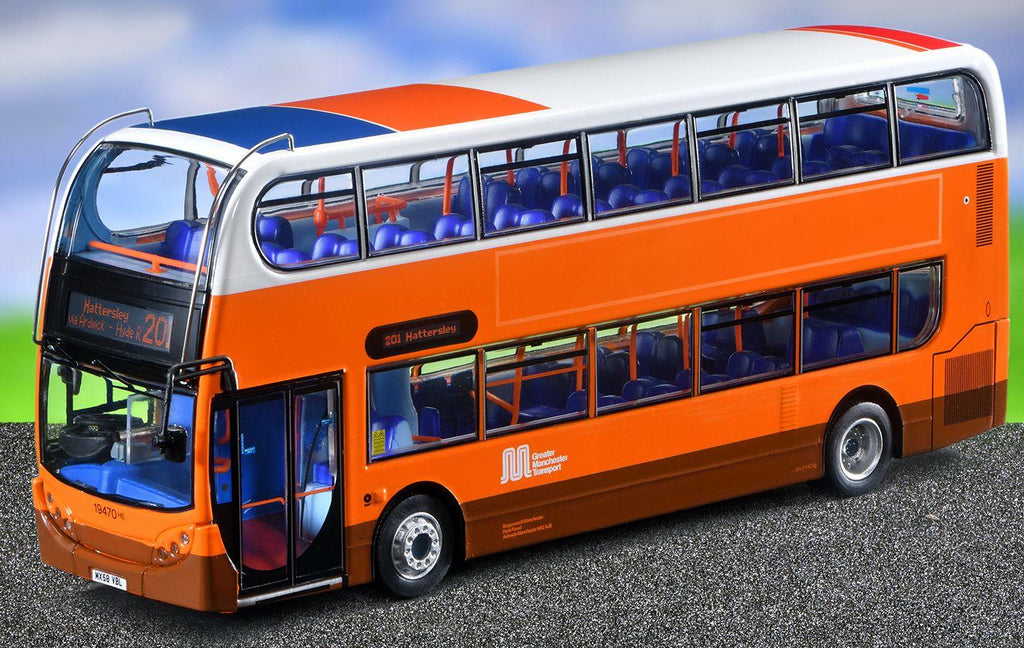 Northcord  1:76th Scale Alexander Dennis Enviro400 - Greater Manchester Transport (19470 - MX58 VBL)