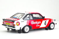 Sunstar 1:18 Scale Ford Escort RS1800 MKII #4 R.Droogmans R.Joosten 4th Lotto Haspengouw Rally 1981