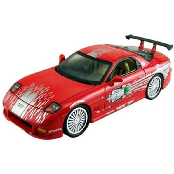 Jada 1:32 Scale FF Dom's 1993 Mazda RX-7 Red