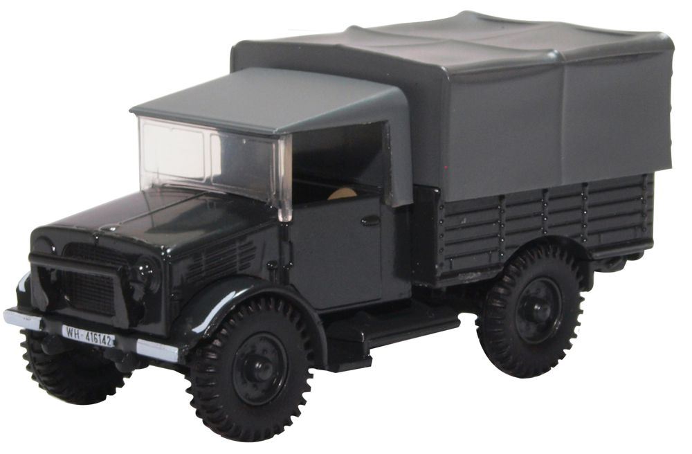 Oxford Diecast 1:76 Scale Bedford MWD Captured Luftwaffe