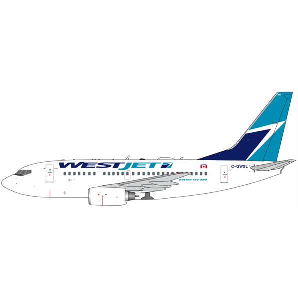 Gemini Jets 1:400 Scale Boeing B737-600 Westjet Airlines C-GWSL