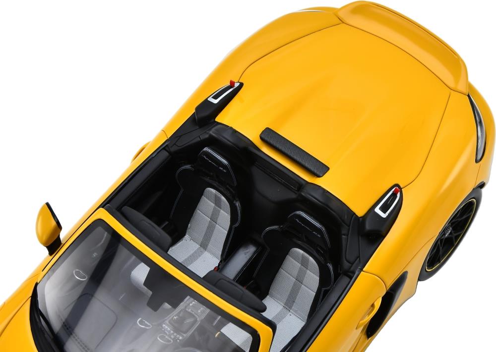 Spark 1:18th Scale Porsche 718 Spyder RS Speed Yellow 2023