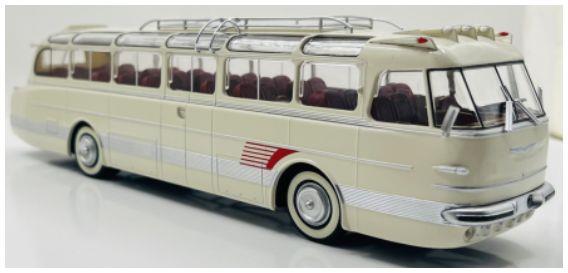 Premium Classixxs 1:43rd Scale Ikarus 55-53 White 1953