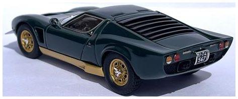 Matrix 1:43 Scale Lamborghini Miura P400S Millechiodi Green 1969