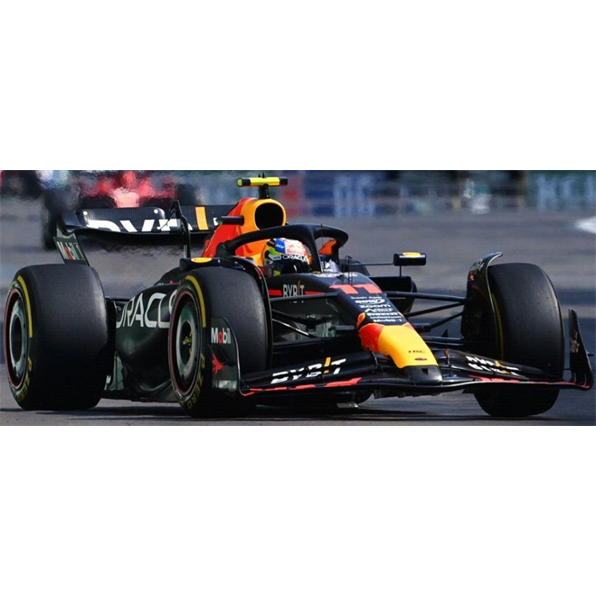 Spark 1:18 Scale Oracle Red Bull Racing RB19 #11 Winner Azerbaijan GP 2023 Sergio Perez