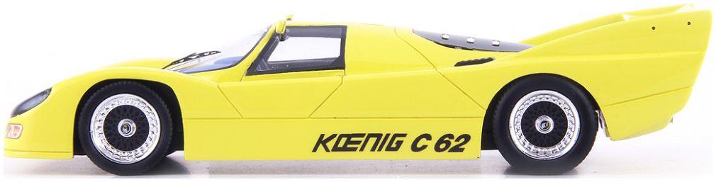 Autocult 1:43 Scale Koenig C62 Yellow