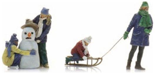 Artitec 1:87 Scale Snow Fun (4x) Ready