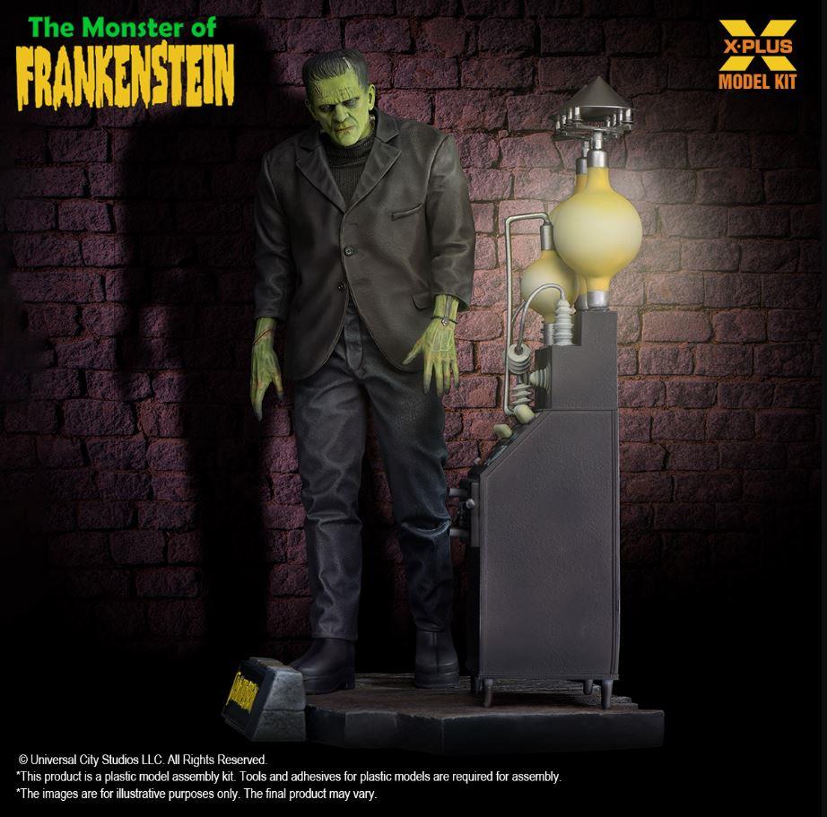X PLUS 411-200331CP 1/8 Scale The Monster of Frankenstein Plastic Model Kit