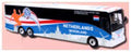 Iconic Replicas  1:87th Scale Van Hool CX-45 Coach Netherlands National Soccer Team