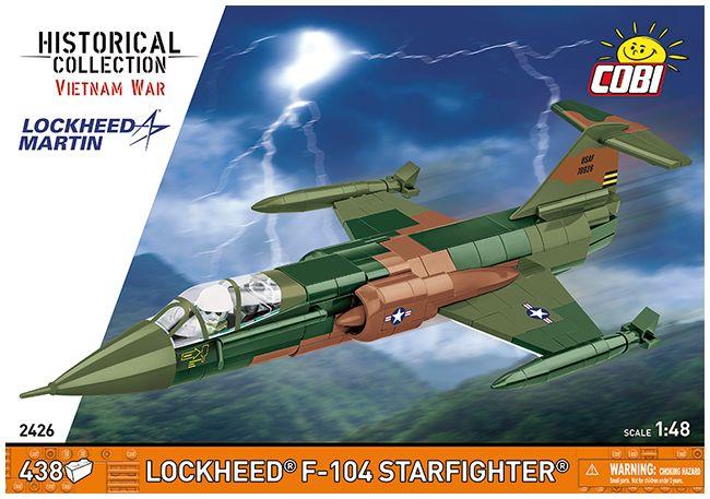 Cobi N/A Scale Lockheed F-104 Starfighter Vietnam War (430 pcs)