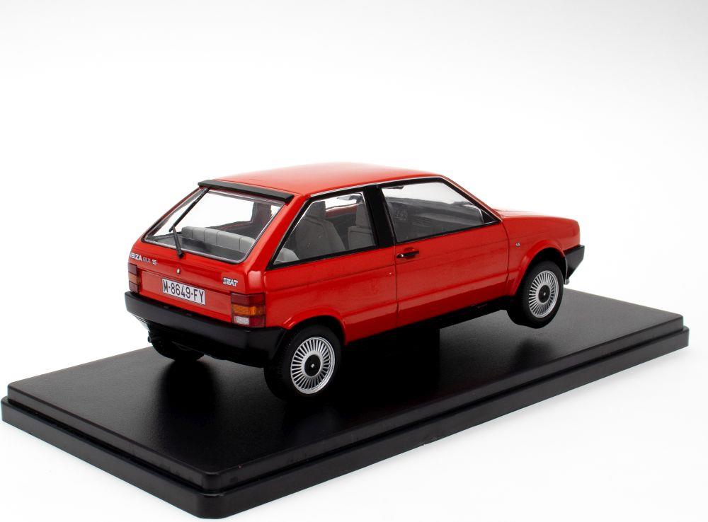 Atlas Editions 1:24 Scale Seat Ibiza MK1 1984 Red 1:24 European Vintage Cars - Cased