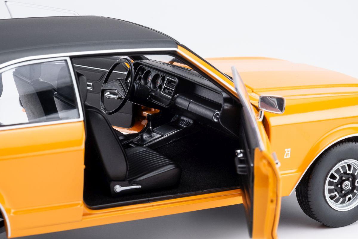 Touring Model Cars 1:18th Scale Ford Granada Consul Coupe GT 2.3 - Signal Orange/Black Roof Ltd ed. of 654
