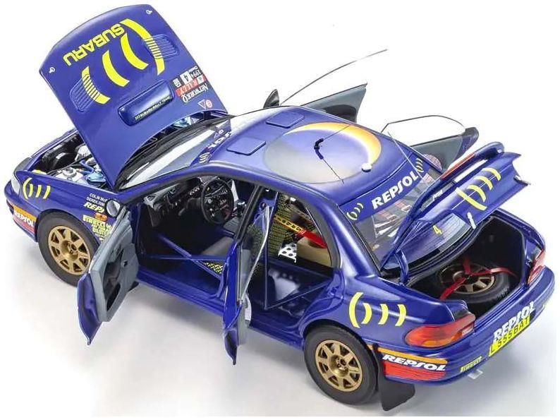 Kyosho 1:18 Scale Subaru Impreza #4 Colin McRae/Derek Ringer Winner 1994 RAC
