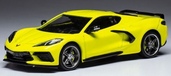 IXO 1:43 Scale Chevrolet Corvette C8 Yellow 2020