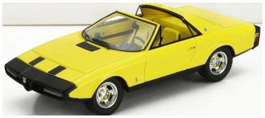 KESS 1:43rd Scale Alfa Romeo Alfetta Spider Yellow Pininfarina Open 1972
