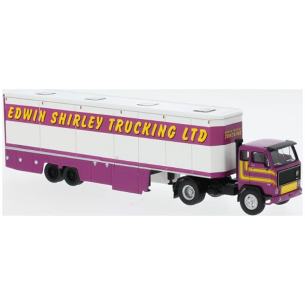 Brekina 1:87th Scale Volvo F 89 Veranstaltungstruck Edwin Shirley Trucking 1977