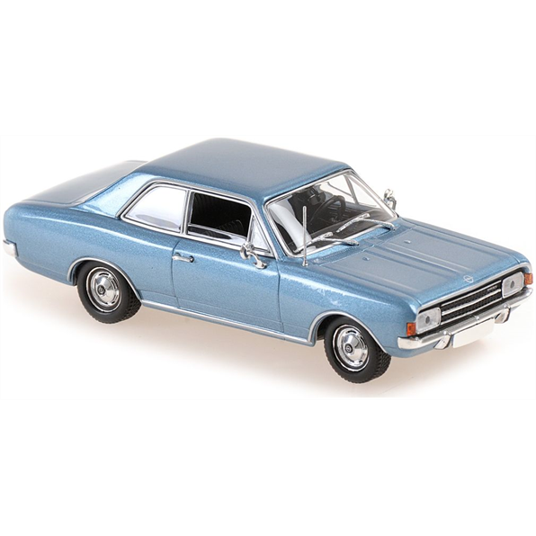 Minichamps 1:43 Scale Opel Rekord C - 1966 - Blue Metallic