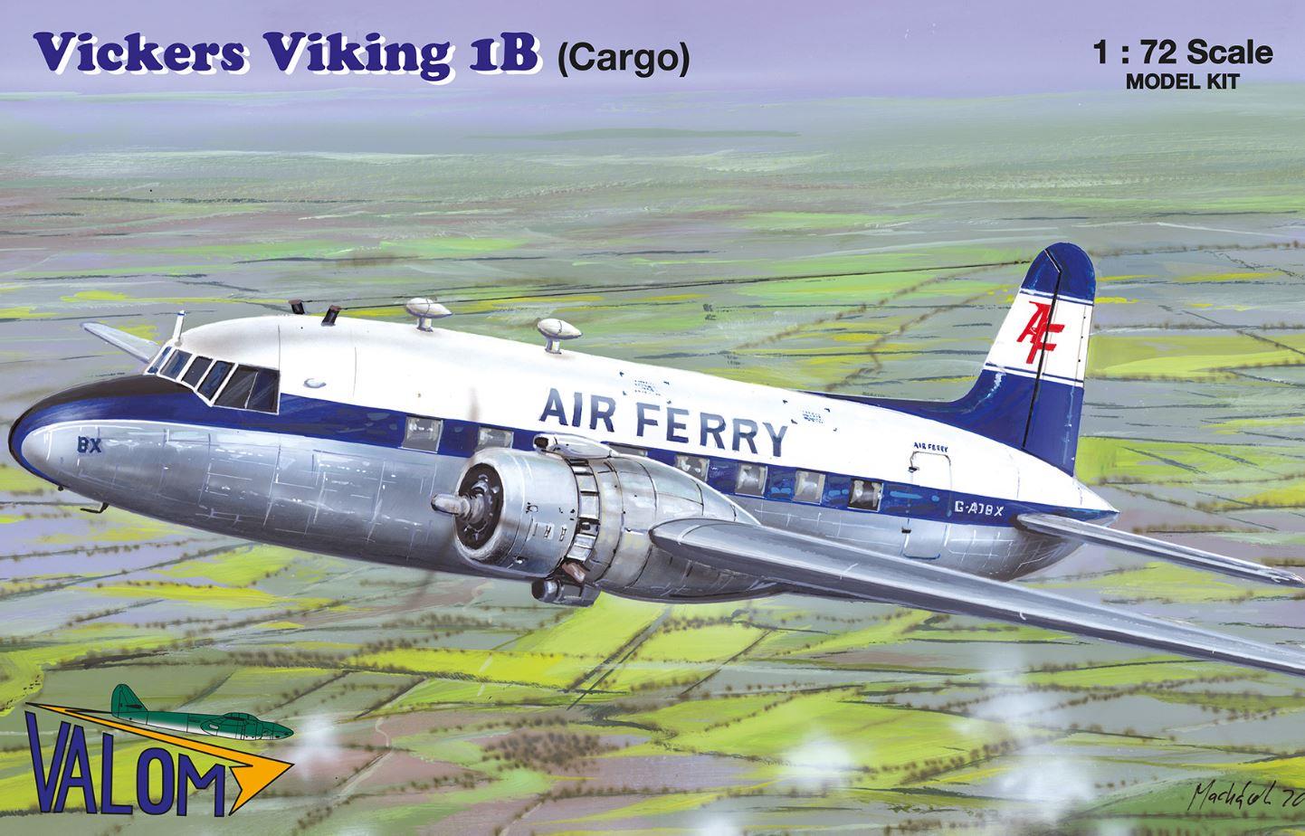 Valom 72173  1/72 Scale Vickers Viking 1B Cargo  Air Ferry and Lufthansa Due Early Oct 2025
