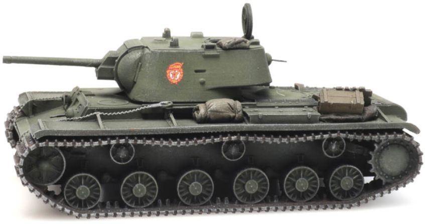 Artitec H0 Scale USSR Kv1 1:87 Ready-Made, Painted