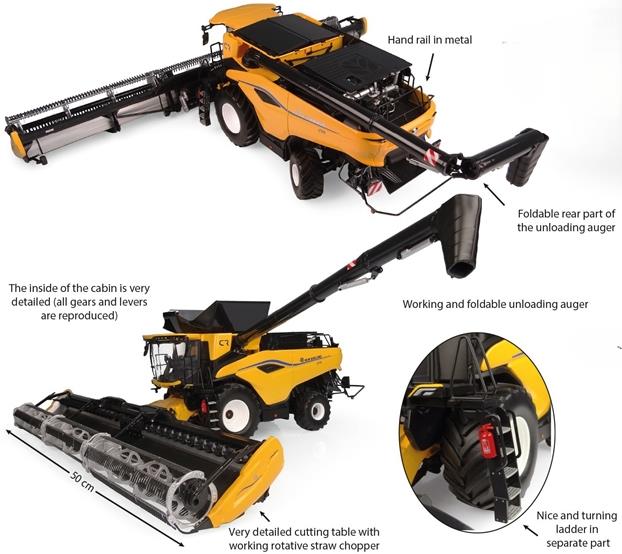 Universal Hobbies 1:32nd Scale New Holland CR11 w/Wheels