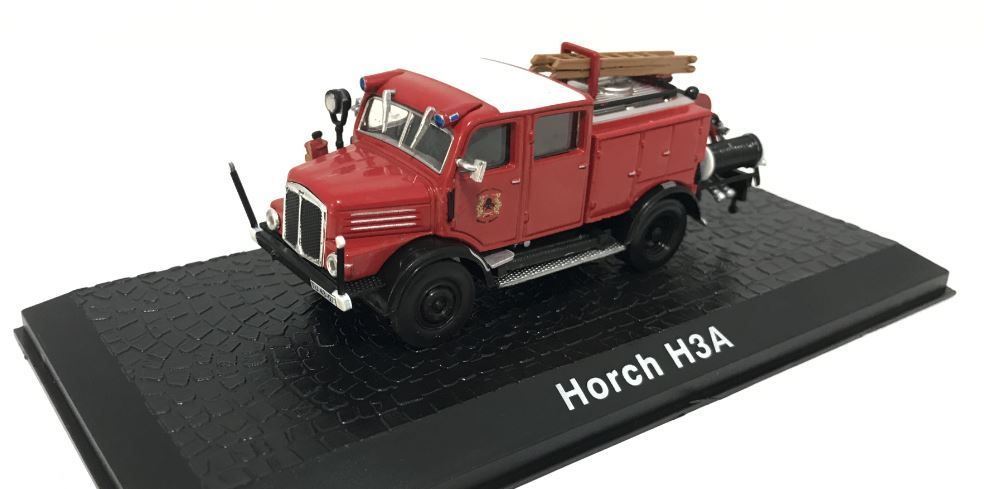 Atlas Editions 1:72 Scale Firetruck (Cased) - Horch H3A