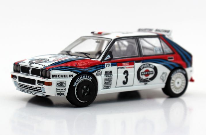 Top Marques 1:43 Scale Lancia Delta TdC Rallye Car 1992 Didier Auriol/Bernard Occelli #3