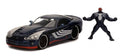 Jada 1:24 Scale Dodge Viper SRT10 2008 w/Venom Figure