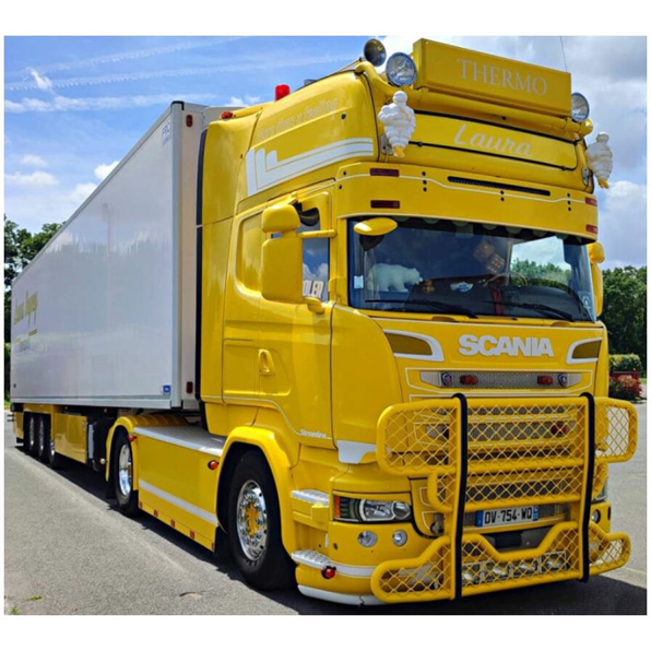 WSi 1:50 Scale Scania Streamline Topline 4x2 Reefer Trailer 3 Axle Lauratrans